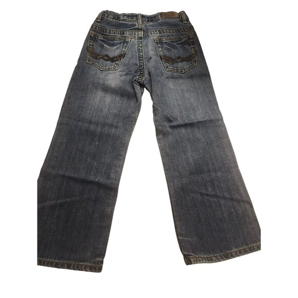 Urban Up Premium Jeans Bootcut Kids Size 8 Blue Denim Adjustable elastic button - Picture 2 of 7